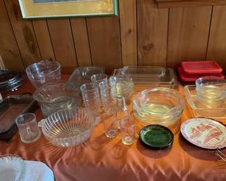 Lots of glassware