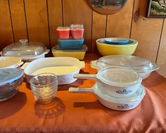 Vintage Pyrex & Corning Ware