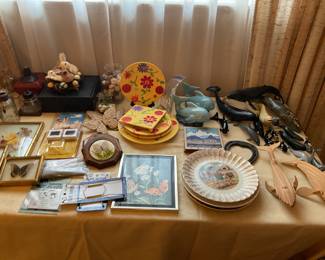 large selection of home decor