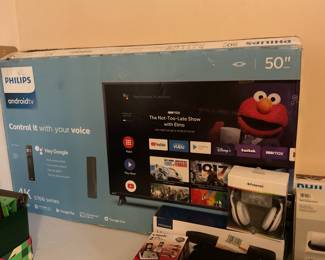Phillips 50” tv- Smart TV new in the box, AK 5766 series