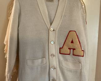 vintage college sweater