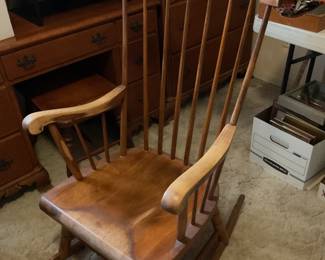 wood rocking chair