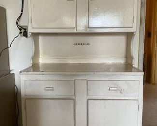 Antique Hoosier cabinet