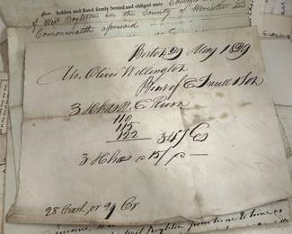 Great lot of 1820’s - 1910’s paper 
