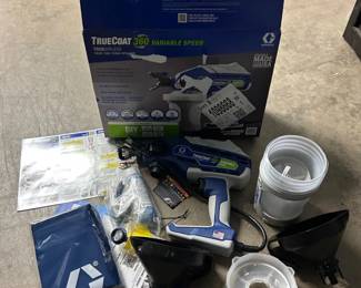 Graco TrueCoat 360 Variable Speed Paint and Stain Sprayer: