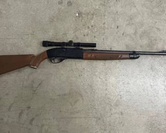 Vintage Crosman 766 Pumpmaster Air Rifle .177 Cal BB Pellet Gun w/ Scope USA Made