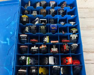 Vintage Mattel Hot Wheels 48 Car Collection with Carry Case