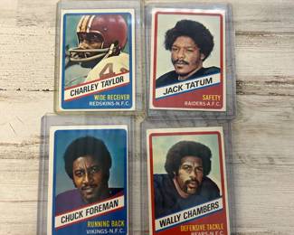 Vintage 1976 Wonder Bread All-Star Series Football Cards