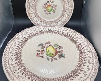 (15) Staffordshire Old Granite Johnson Bros Fruit Sampler