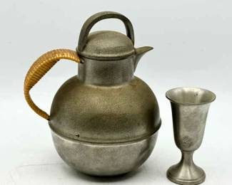 (2) Pewter Pieces