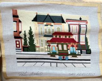 Needlepoint Canvas “San Francisco” — Peter Ashe Originals