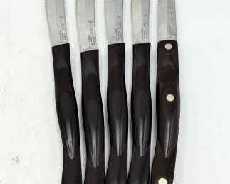 (4) Cutco Table Knives & Paring Knife
