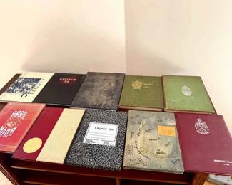 Yearbook Lot Feat. (2) Antique UMass Amherst