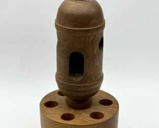 Mahogany Pencil Holder