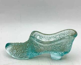 Daisy & Button Glass Shoe