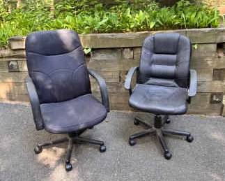 (2) Computer Chairs
