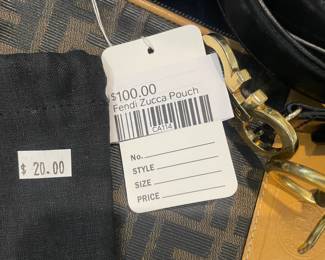 Fendi Zucca Pouch
