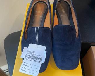 Fendi Suede Loafers 