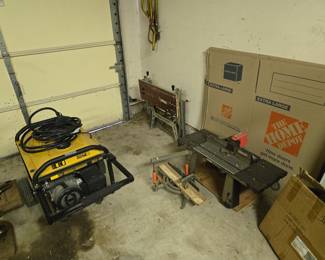 Portable generator with less than 20 hours on it.