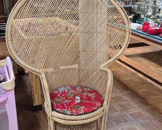 Peacock Chair $150