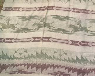 Native American blanket - 85 year old lady said her family bought it from a reservation. 