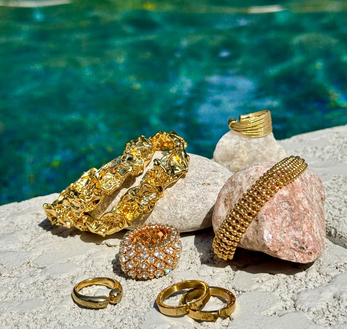 Shop this sale in person for a great collection of costume jewelry starting at $8!