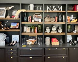 Shop this sale in person for a wide variety of home decor.