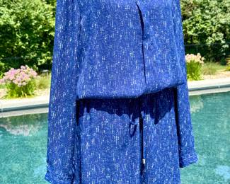 SOLD; Dalia dress with cinch waist; size M