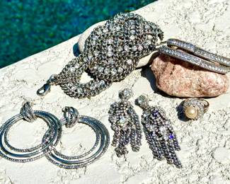 Shop this sale in person for a great collection of costume jewelry starting at $8.