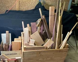 Assorted Wood Offcuts and Lumber