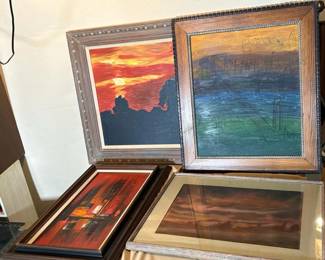Maurice Vlaminck Mountain Landscape Print