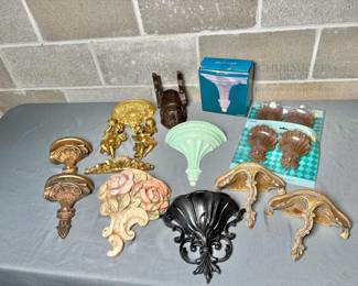 Ornate Wall Shelves and Brackets