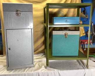 Metal Storage Cabinets and Boxes