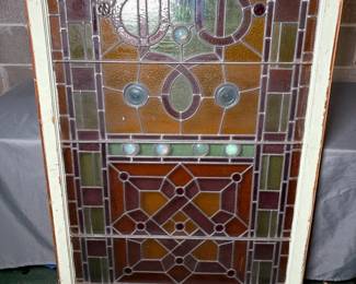 Stained Glass Window Panel