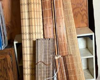 Bamboo Roll-Up Blinds