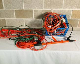 Multiple Extension Cords and Power Strips