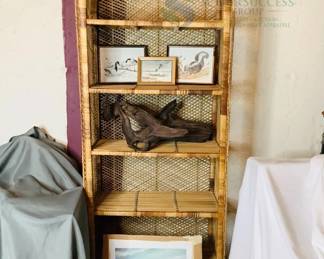 Rattan Shelf Unit & More