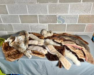 Assorted Genuine Fur Pelts