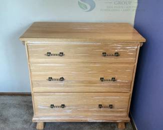 Ranch Oak Wooden Dresser