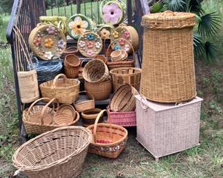 Vintage Wicker Baskets
