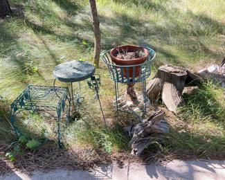 Metal Outdoor Plant Stands