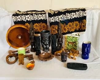 African & Polynesian Wood Carvings