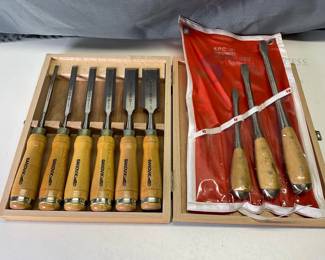 Sandvik 425 Woodworking Chisel & Screwdriver Set