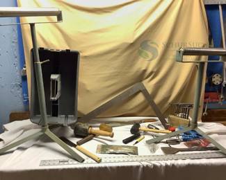 Adjustable Metal Roller Stand & More
