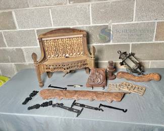 Antique Victorian Fireplace Insert