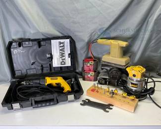 DeWalt DW505 Hammer Drill, Sander & Router