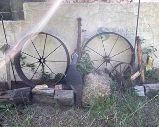 Antique Wagon Wheels & More