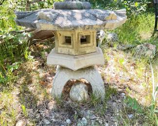 Japanese-Style Garden Lantern