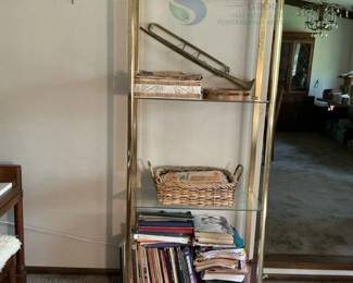 King Trombone, Music Books, & Shelf