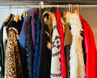 Vintage Crystal and Dona Lucci Jackets & More